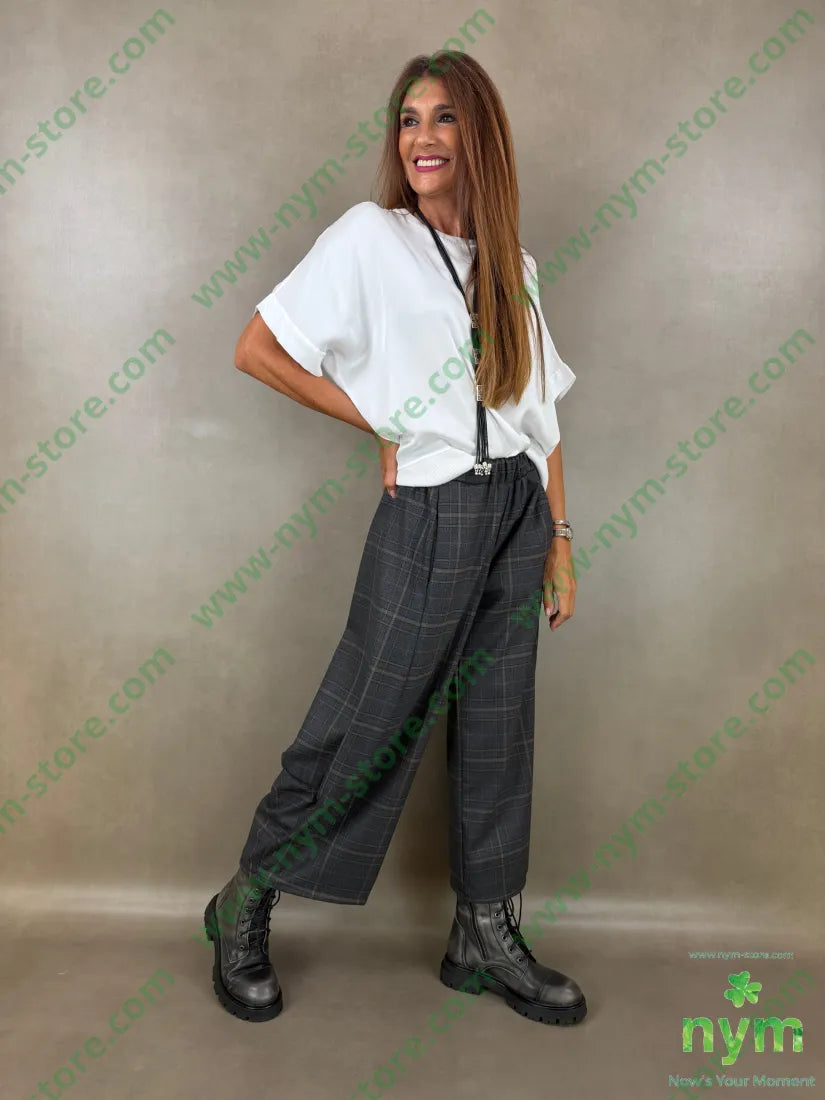 pantalone madras largo 63pl34vi3ea - U / ANTRACITE / AI26 - PANTALONE