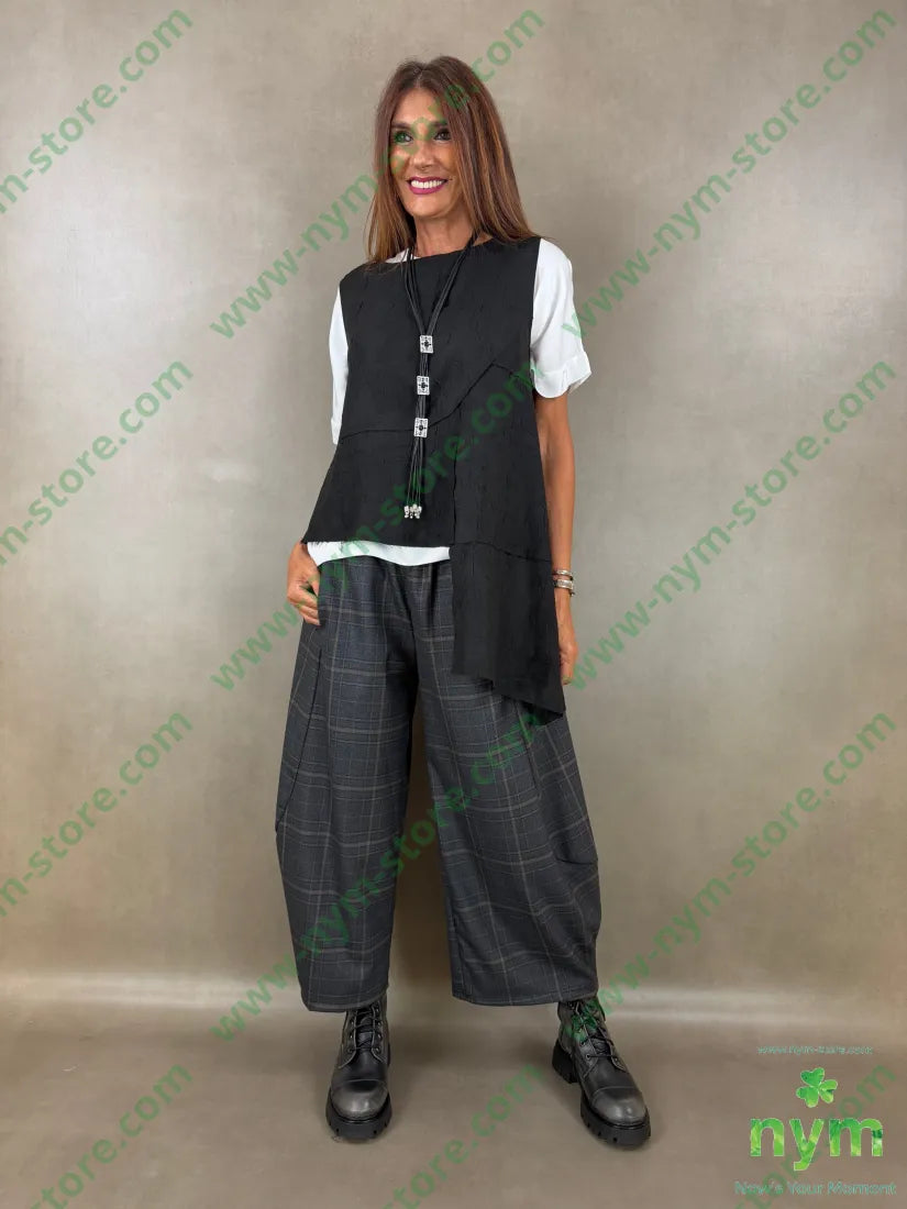 pantalone madras largo 63pl34vi3ea - U / ANTRACITE / AI26 - PANTALONE