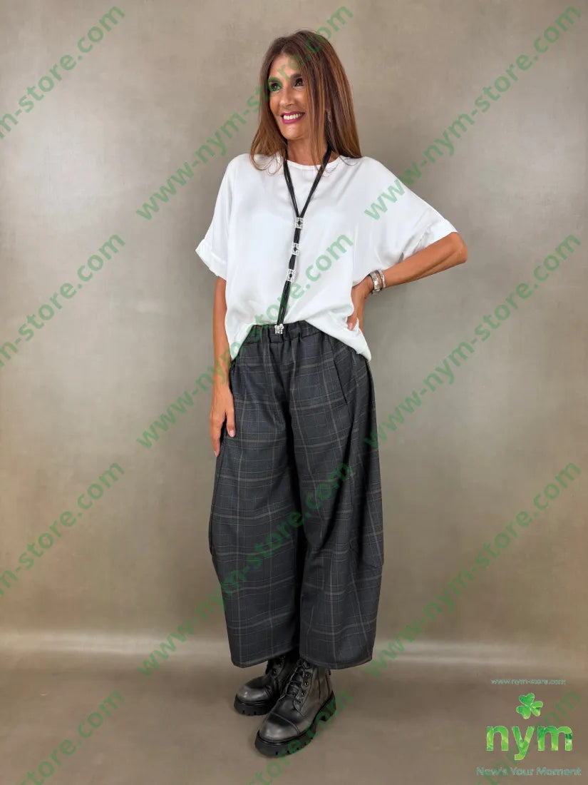 pantalone madras largo 63pl34vi3ea - U / ANTRACITE / AI26 - PANTALONE