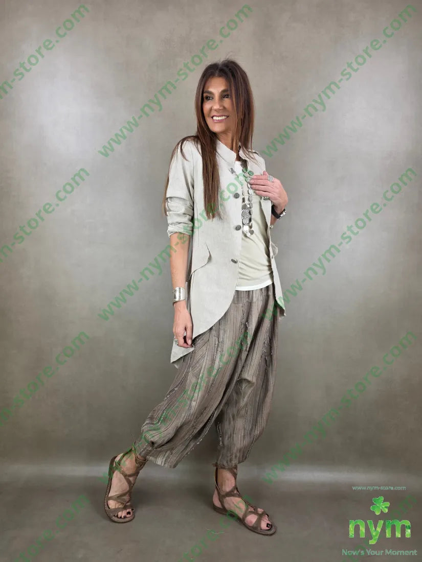 pantalone maltinto destroyed 50tc35vi15li - PANTALONE