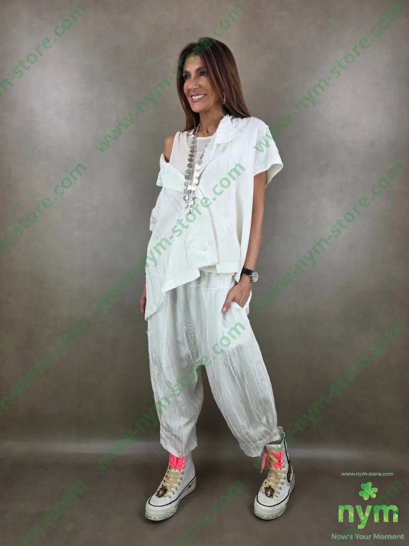 pantalone maltinto destroyed 50tc35vi15li - PANTALONE