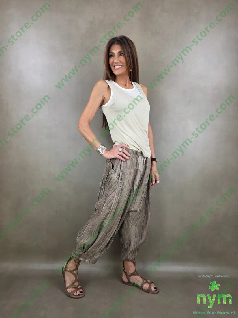 pantalone maltinto destroyed 50tc35vi15li - PANTALONE