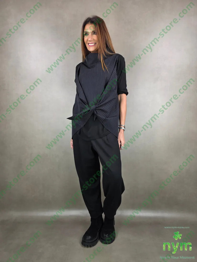 pantalone mano calda dettaglio imbuto 65vi30ny5ea PANTALONE