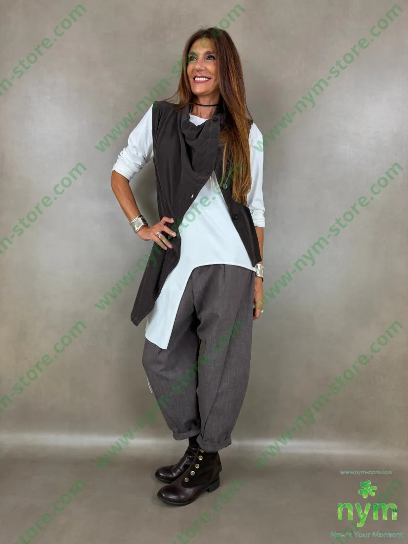 pantalone melange tasche asola 65vi30ny5ea - U / FANGO S. / AI26 - PANTALONE