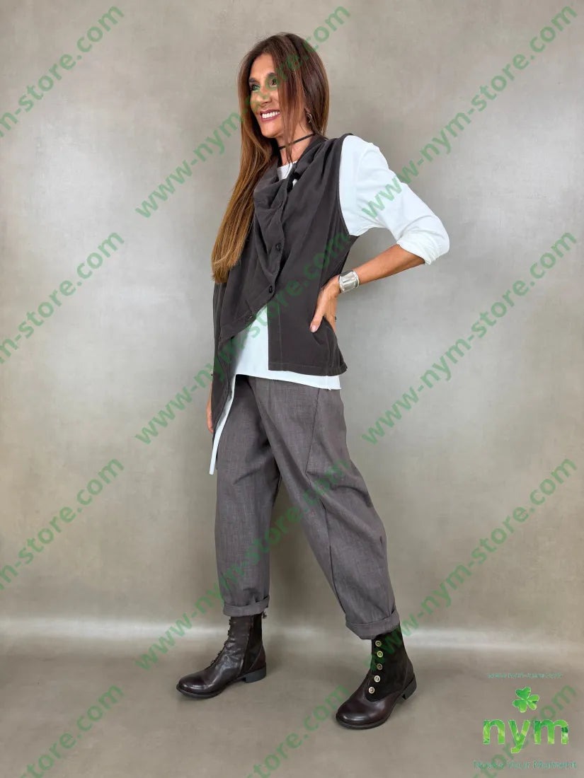 pantalone melange tasche asola 65vi30ny5ea - U / FANGO S. / AI26 - PANTALONE