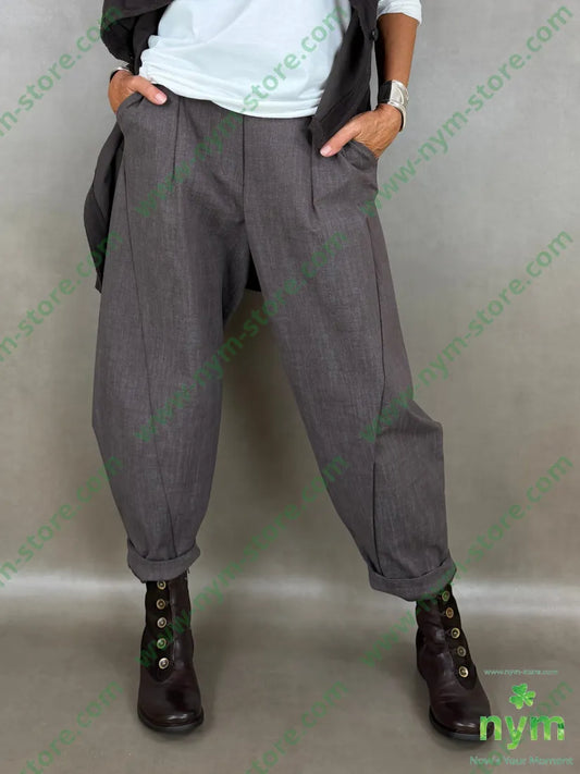 pantalone melange tasche asola 65vi30ny5ea - U / FANGO S. / AI26 - PANTALONE