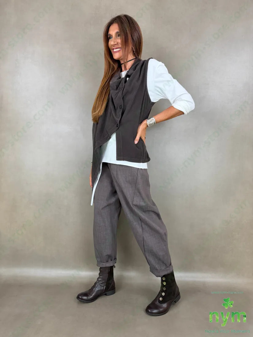 pantalone melange tasche asola 65vi30ny5ea - U / FANGO S. / AI26 - PANTALONE