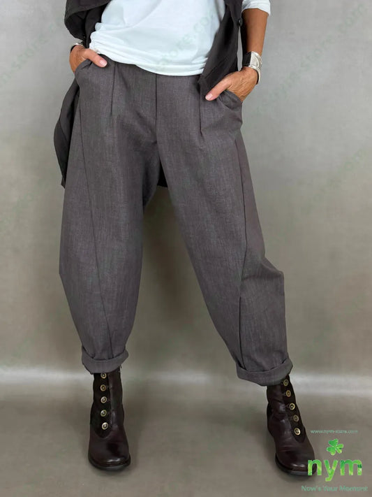 pantalone melange tasche asola 65vi30ny5ea - U / FANGO S. / AI26 - PANTALONE