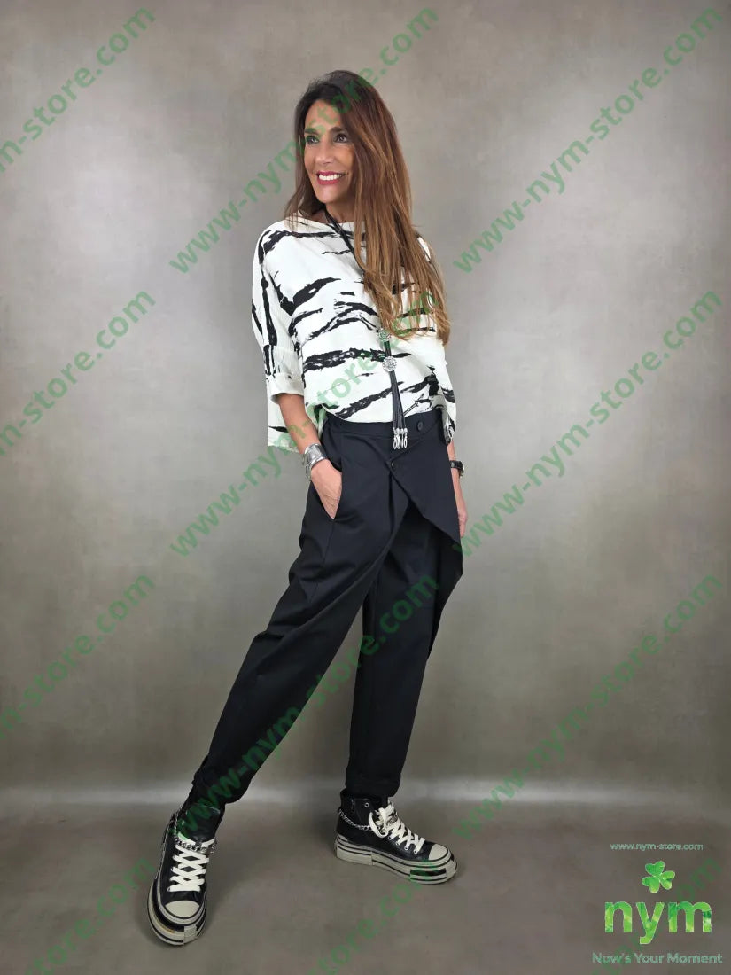 pantalone mezzo pareo un bottone centro 66co29pa5ea PANTALONE