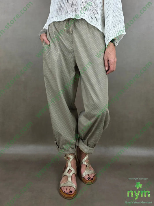 pantalone occhio di pernice 98co2ea - U / BEIGE / PE26 - PANTALONE