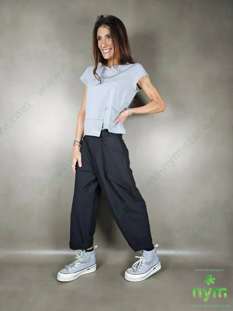 pantalone passanti incrociati 81vi13pa6co PANTALONE