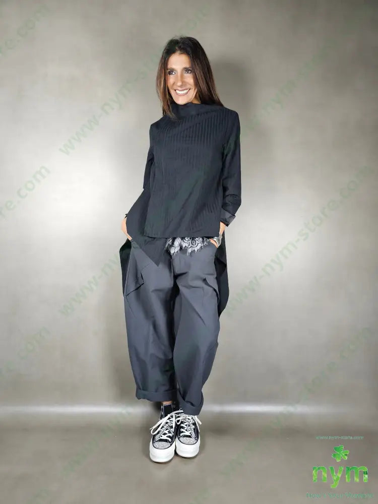 pantalone passanti incrociati 81vi13pa6co PANTALONE