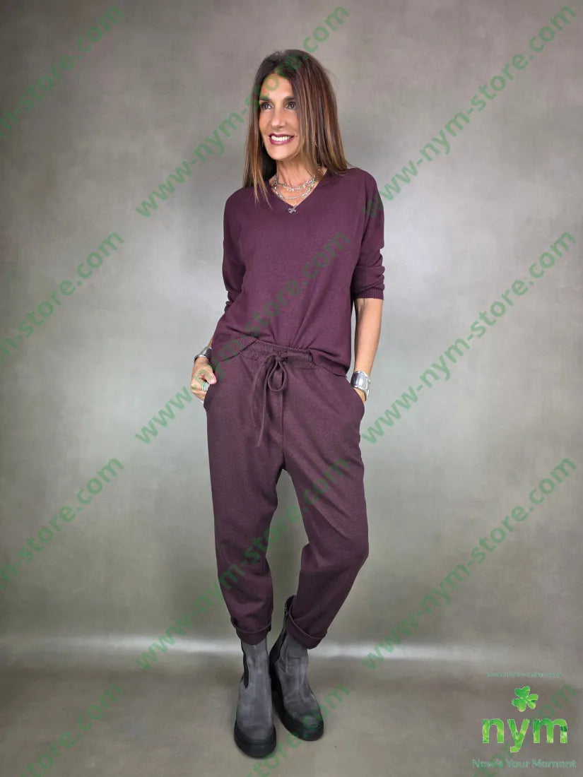 pantalone pesante coulisse 65vi30ny5ea PANTALONE