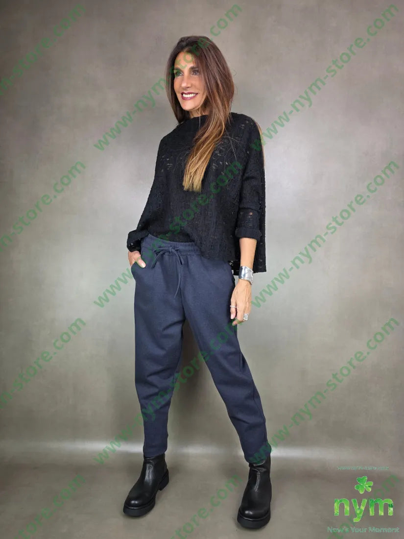 pantalone pesante coulisse 65vi30ny5ea PANTALONE