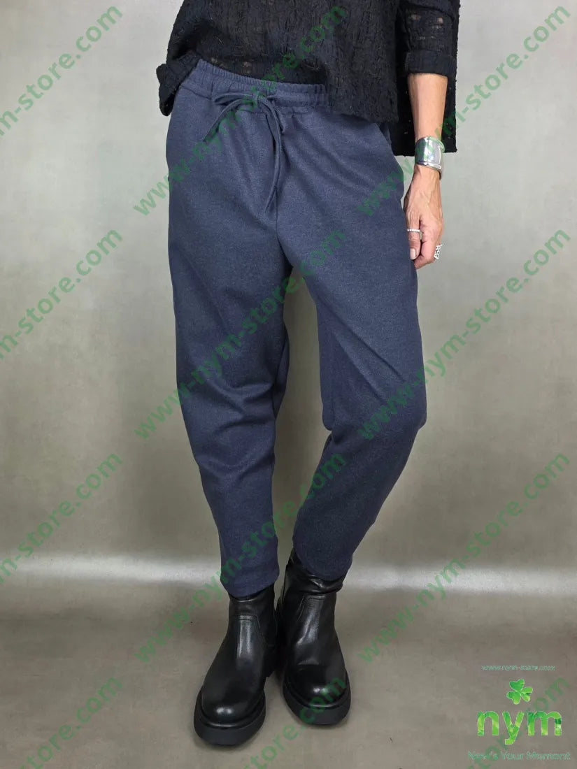 pantalone pesante coulisse 65vi30ny5ea U / BLU / AI25 PANTALONE