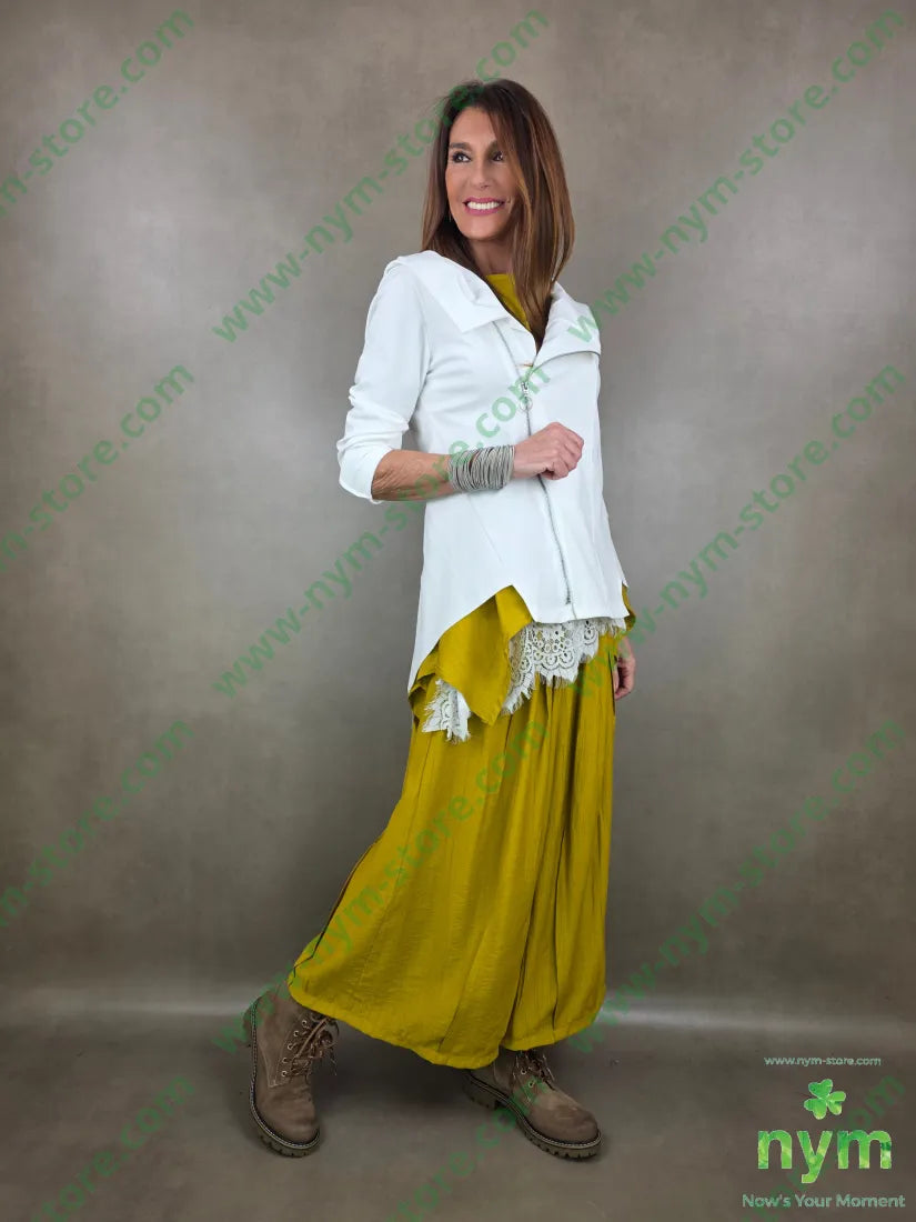 pantalone piega cucita 84vi16pa PANTALONE