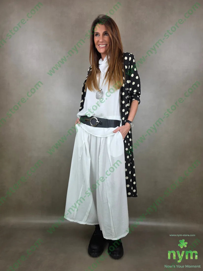 pantalone piega cucita 84vi16pa PANTALONE