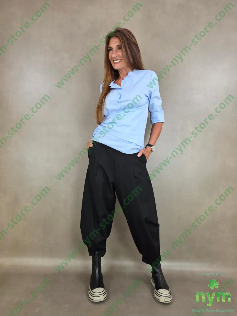 pantalone punto roma tasche ad asola 65vi30ny5ea - U / NERO / AI26 - PANTALONE