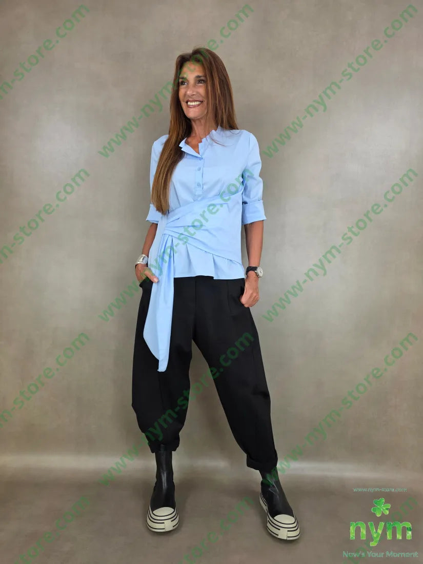 pantalone punto roma tasche ad asola 65vi30ny5ea - U / NERO / AI26 - PANTALONE