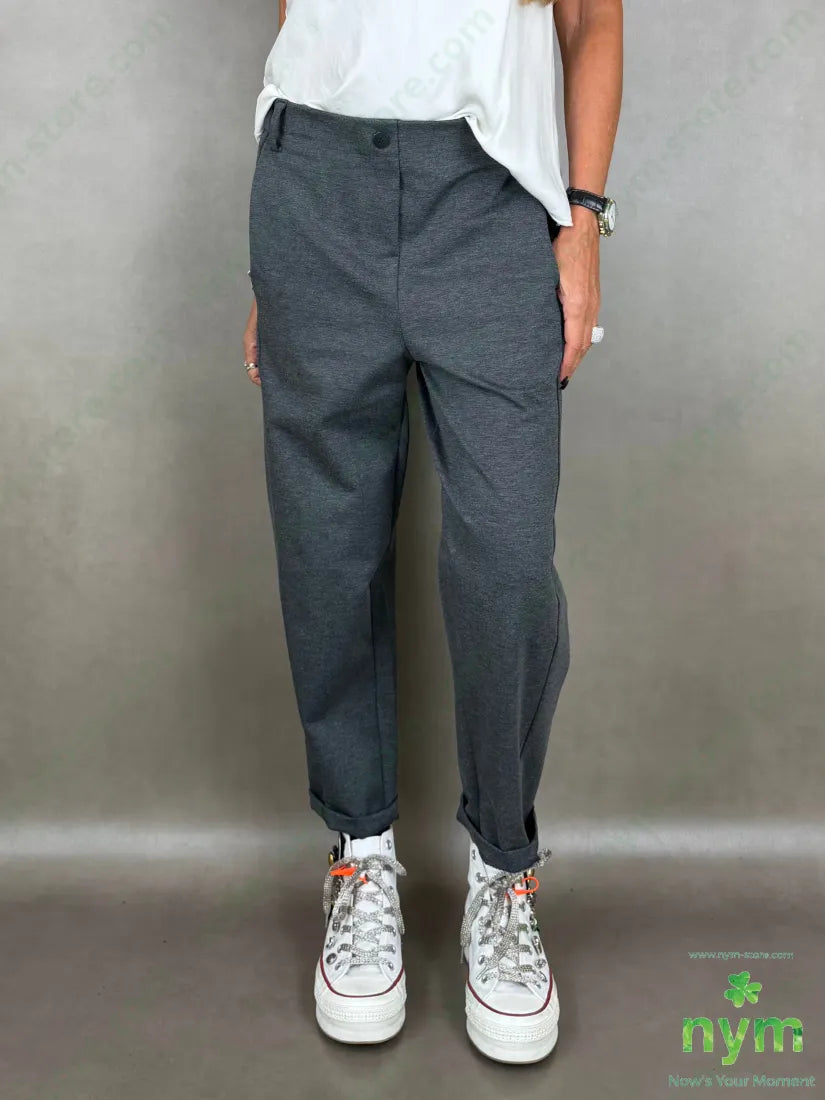 Pantalone punto roma una tasca dietro 65vi30ny5ea - U / ANTRACITE / AI26 - PANTALONE
