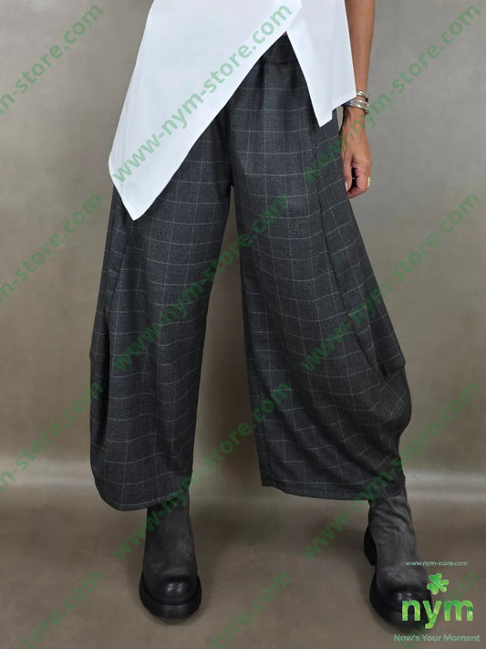 pantalone quadro 63pl34vi3ea - U / ANTRACITE / AI26 - PANTALONE