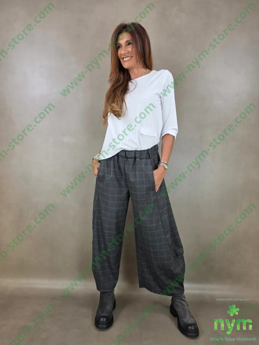 pantalone quadro 63pl34vi3ea - U / ANTRACITE / AI26 - PANTALONE