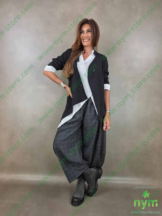 pantalone quadro 63pl34vi3ea - U / ANTRACITE / AI26 - PANTALONE