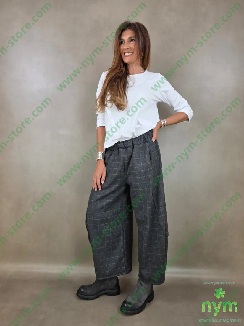 pantalone quadro 63pl34vi3ea - U / ANTRACITE / AI26 - PANTALONE