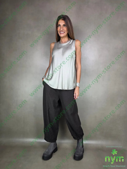 pantalone riga cucitura fondo 100co PANTALONE