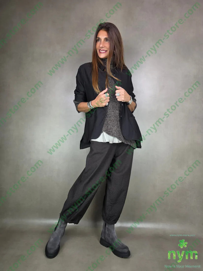 pantalone riga cucitura fondo 100co PANTALONE