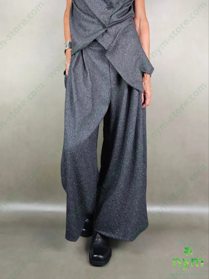 pantalone sale e pepe palazzo 70pl27ra3ea U / ANTRACITE / AI25 PANTALONE