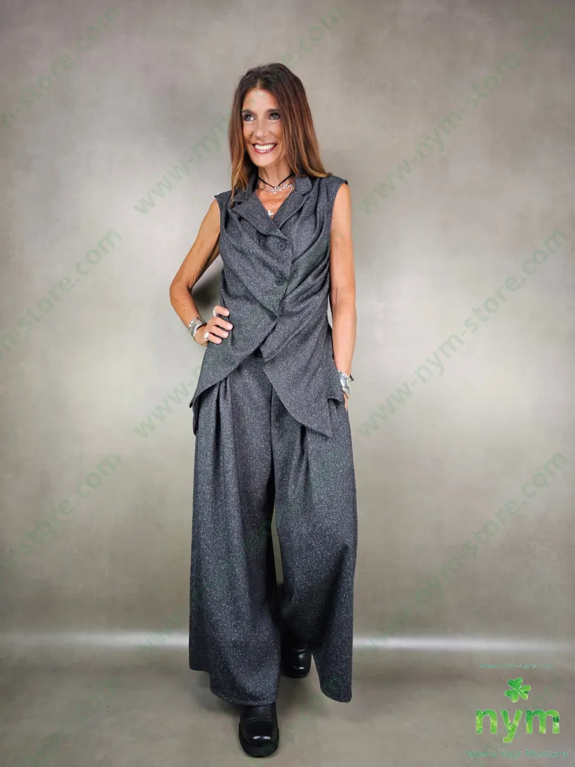 pantalone sale e pepe palazzo 70pl27ra3ea U / ANTRACITE / AI25 PANTALONE