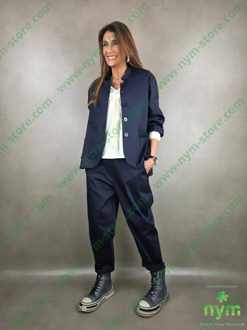 pantalone slim tessuto lucido 79vi19ny2ea PANTALONE