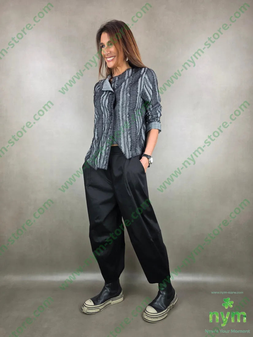 pantalone slim tessuto lucido 79vi19ny2ea PANTALONE