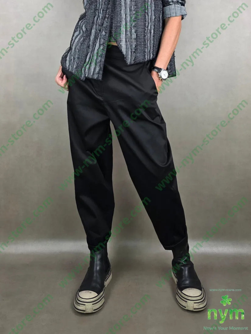 pantalone slim tessuto lucido 79vi19ny2ea PANTALONE