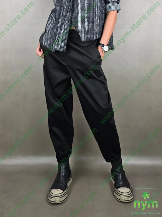 pantalone slim tessuto lucido 79vi19ny2ea PANTALONE