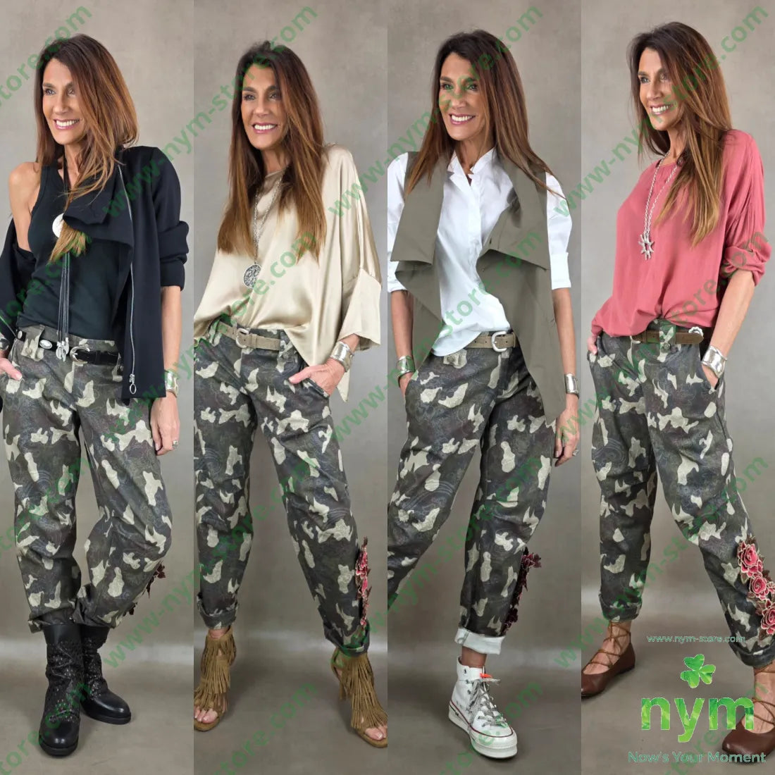 pantalone stampa camouflage 97co3ea PANTALONE