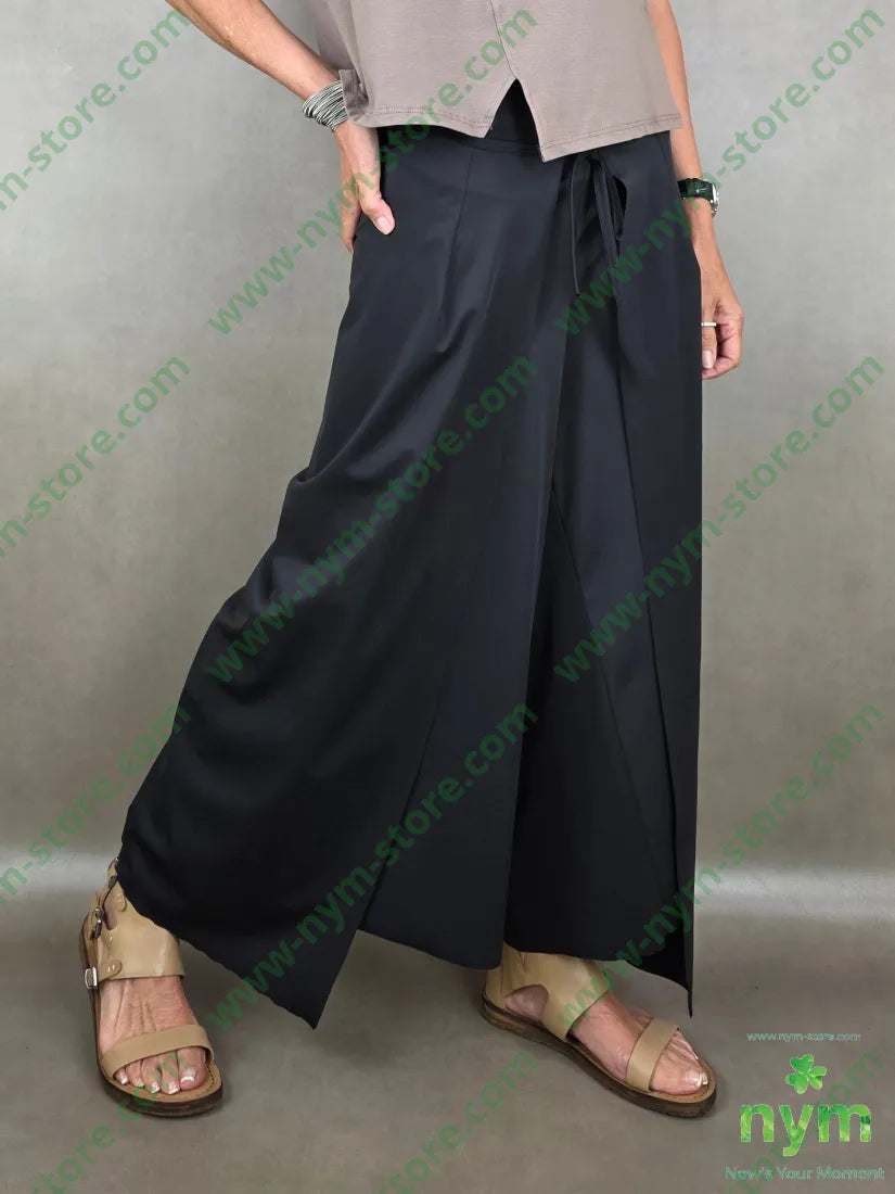 pantalone super ela aperto lato 75pa25ea - U / NERO / PE26 - PANTALONE