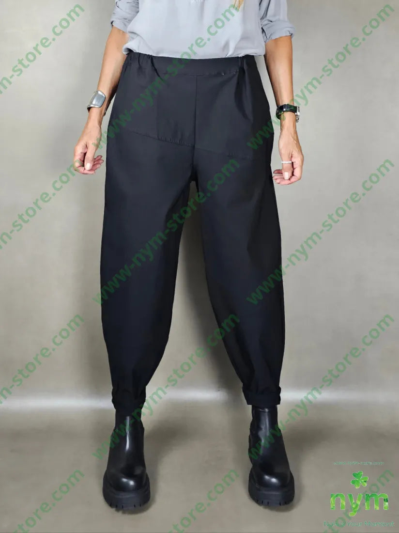 pantalone tagli trasversali 78vi19pa3ea 1 / NERO / AI25 PANTALONE