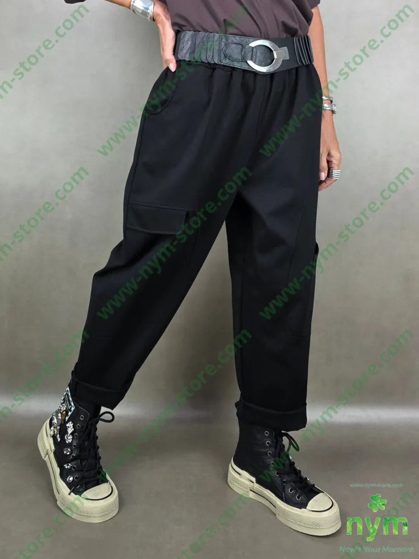 pantalone tasca ginocchio 65vi30pa5ea U / NERO / AI25 PANTALONE