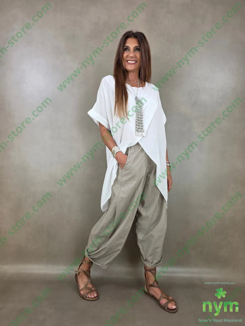pantalone tela vela imbuto 100co - PANTALONE
