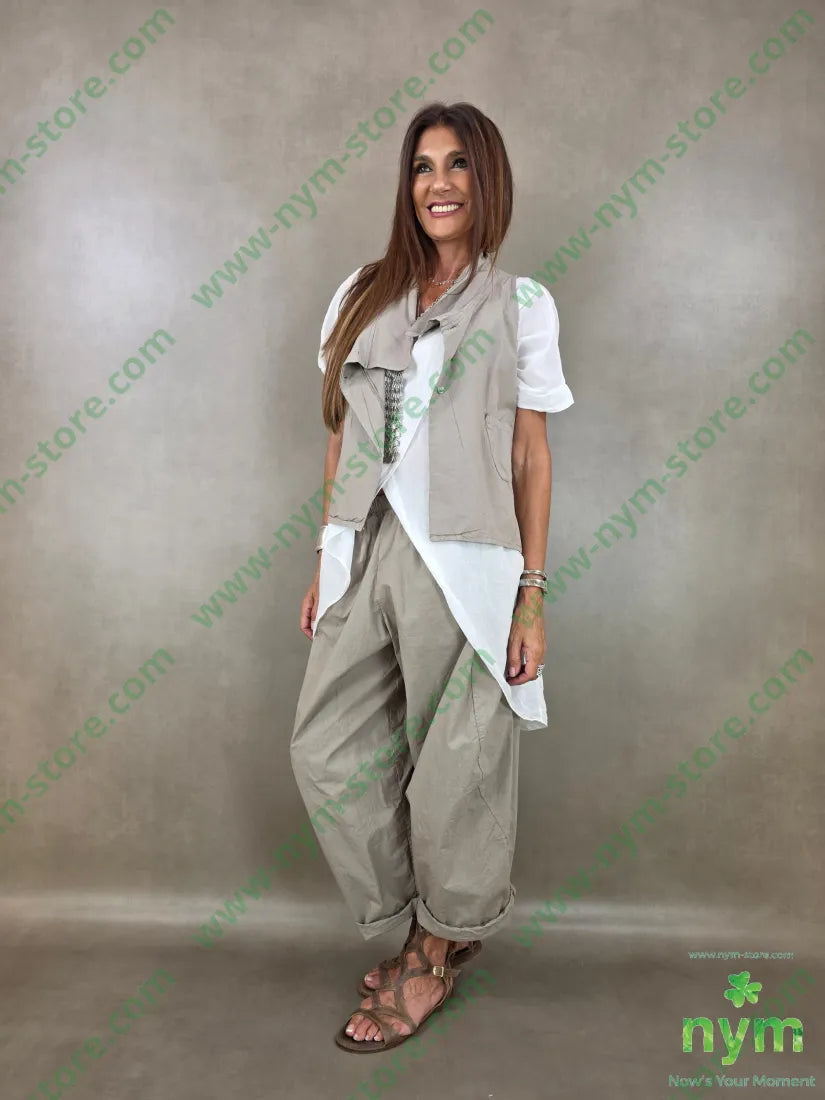 pantalone tela vela imbuto 100co - PANTALONE