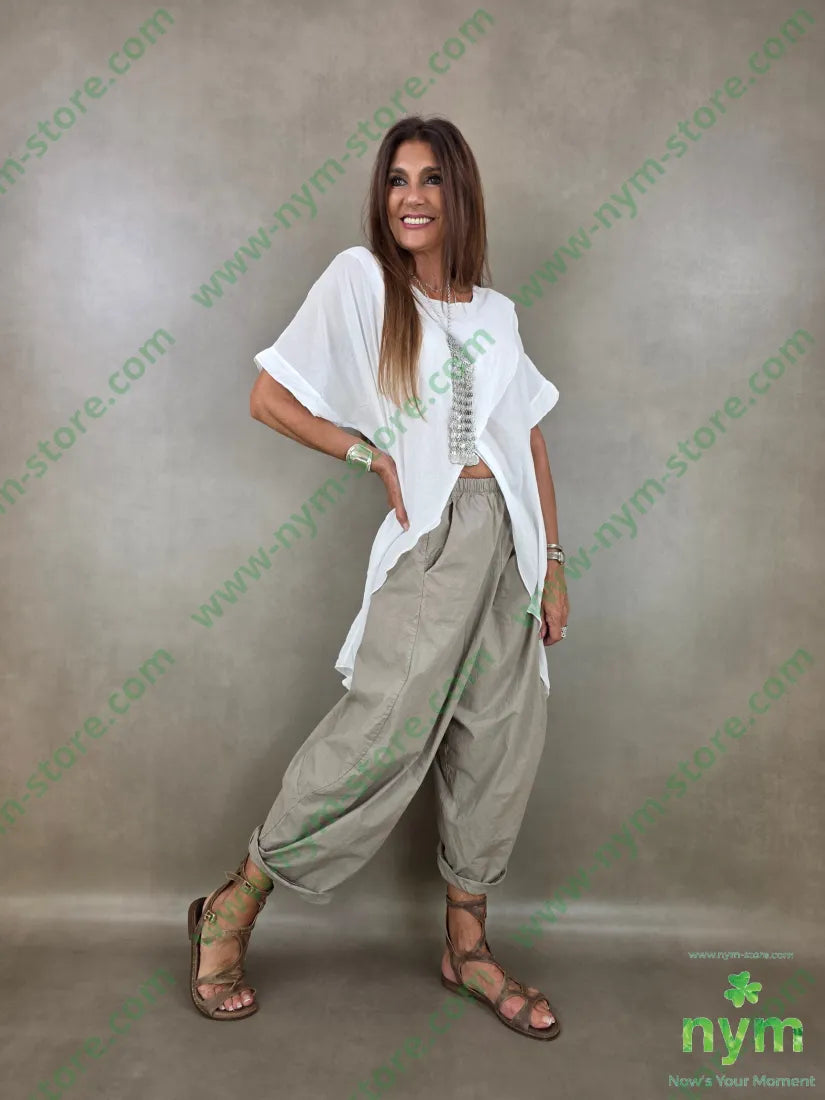 pantalone tela vela imbuto 100co - PANTALONE