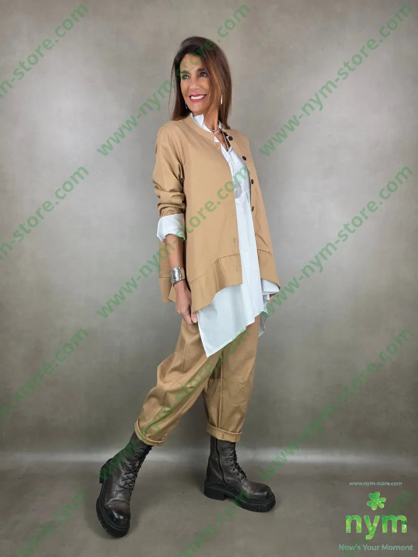 pantalone tencel cuciture fondo 69co29tc2ea PANTALONE