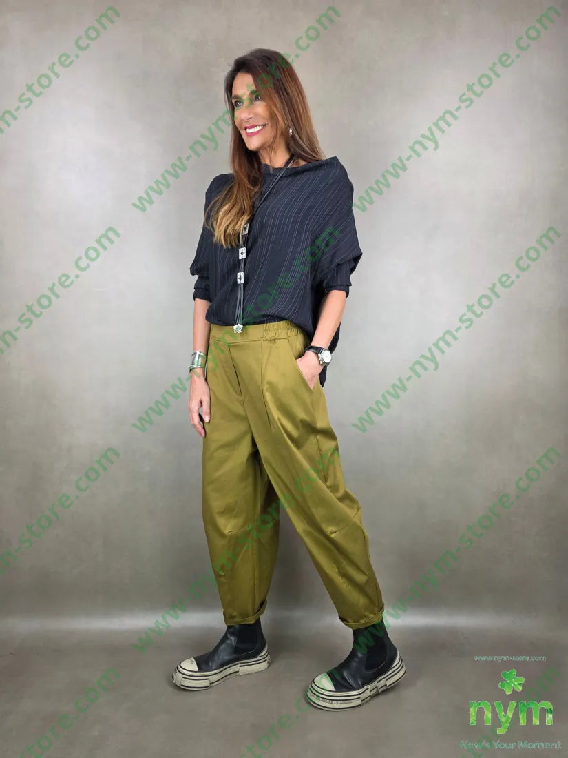 pantalone tencel cuciture fondo 69co29tc2ea PANTALONE