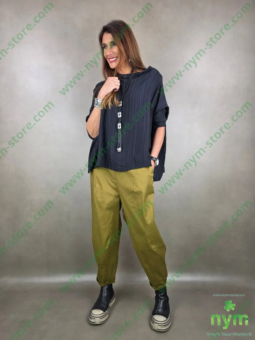 pantalone tencel cuciture fondo 69co29tc2ea PANTALONE