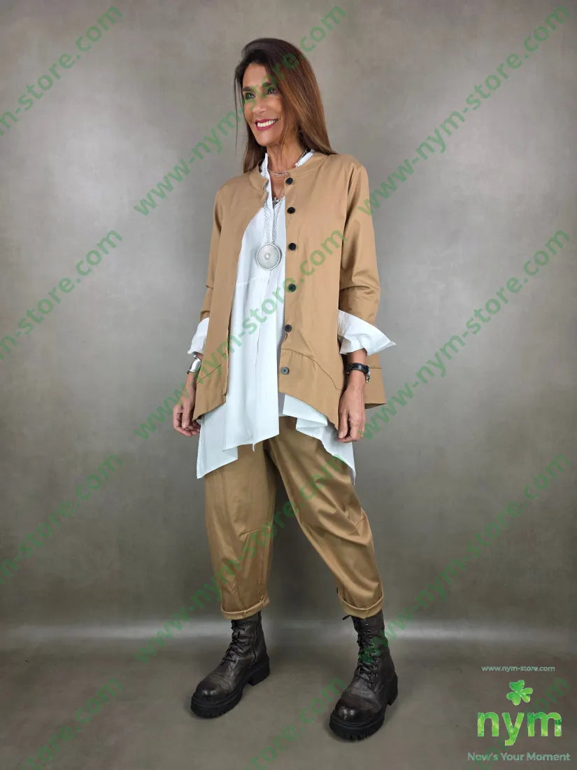 pantalone tencel cuciture fondo 69co29tc2ea PANTALONE