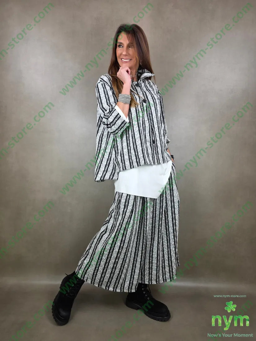 pantalone tessuto a nodi corto e largo 45ly30vi22ny PANTALONE