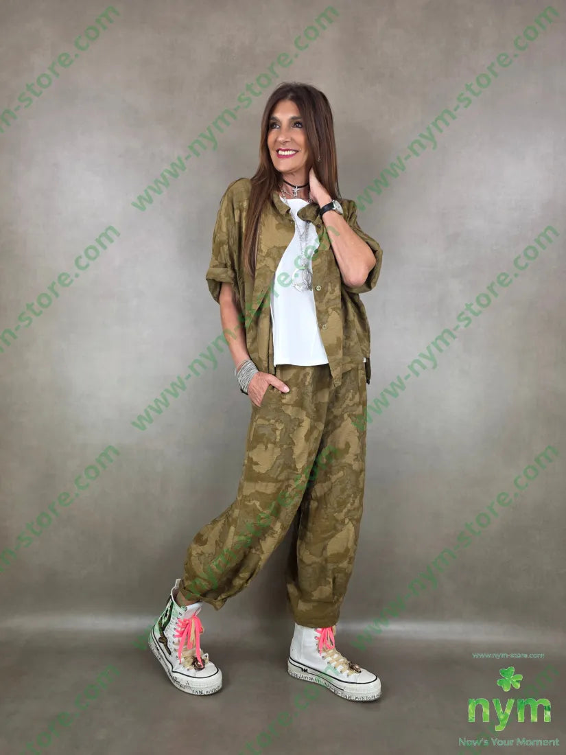 pantalone tessuto cloud pinces fondo 70vi15li15ny - PANTALONE