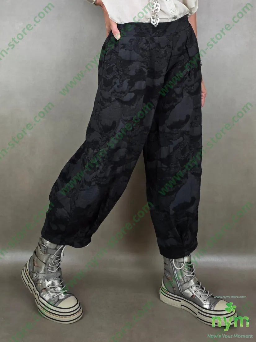 pantalone tessuto cloud pinces fondo 70vi15li15ny - U / NERO / PE26 - PANTALONE